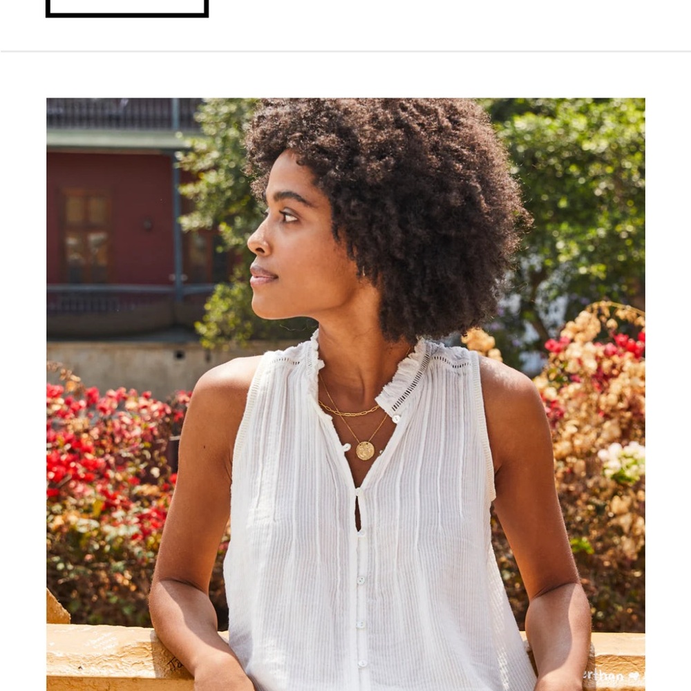 Faherty Willa Sleeveless Top
